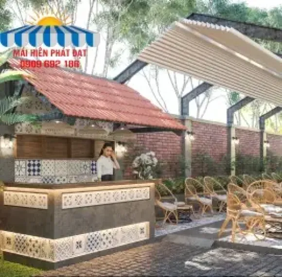 CÔNG TRÌNH MÁI XẾP QUÁN ĂN BÌNH CHÁNH